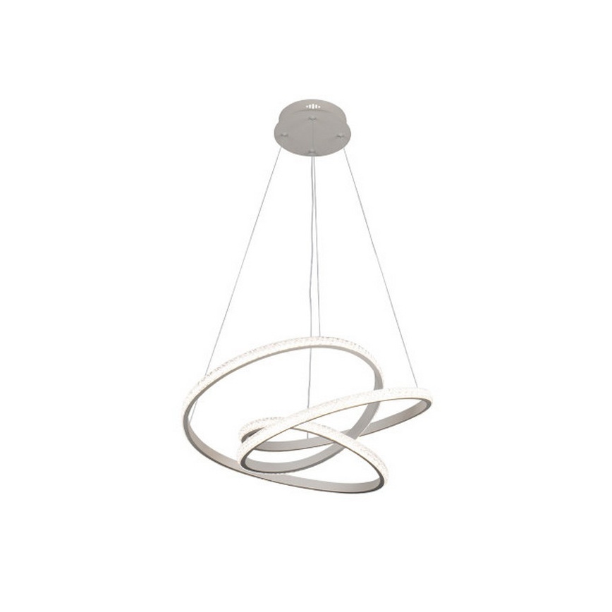 LED Stmívatelný lustr na lanku LED/90W/230V 3000-6500K pr. 47 cm + dálkové ovládání