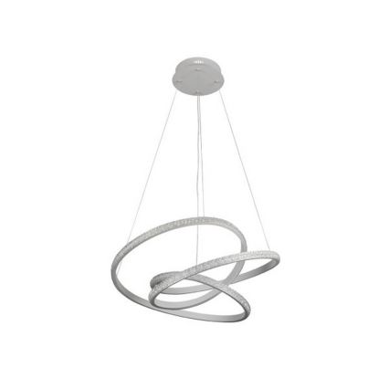 LED Stmívatelný lustr na lanku LED/90W/230V 3000-6500K pr. 47 cm + dálkové ovládání