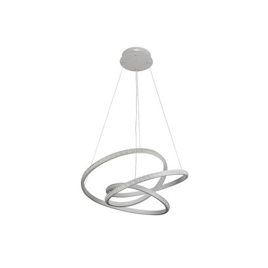 LED Stmívatelný lustr na lanku LED/90W/230V 3000-6500K pr. 47 cm + dálkové ovládání