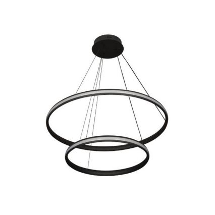 LED Stmívatelný lustr na lanku LED/90W/230V 3000-6500K pr. 60 cm + dálkové ovládání