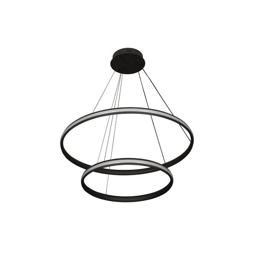 LED Stmívatelný lustr na lanku LED/90W/230V 3000-6500K pr. 60 cm + dálkové ovládání
