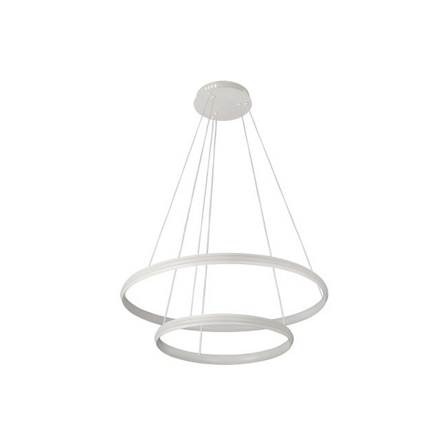 LED Stmívatelný lustr na lanku LED/90W/230V 3000-6500K pr. 60 cm + dálkové ovládání