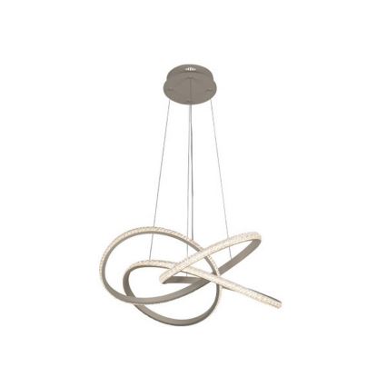 LED Stmívatelný lustr na lanku LED/95W/230V 3000-6500K pr. 57 cm + dálkové ovládání