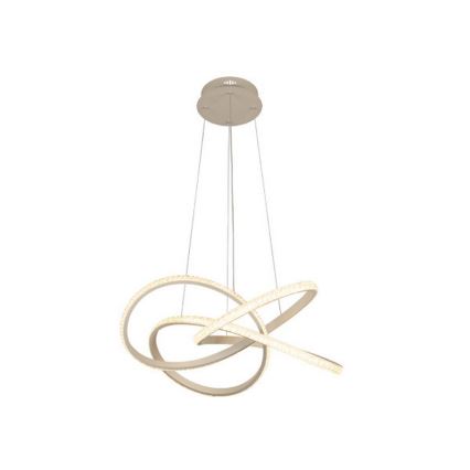 LED Stmívatelný lustr na lanku LED/95W/230V 3000-6500K pr. 57 cm + dálkové ovládání