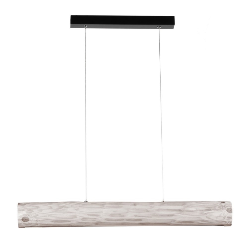 LED Stmívatelný lustr na lanku LUCAS LED/25,5W/230V borovice