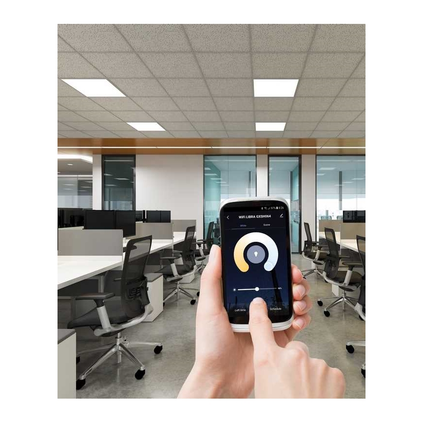 LED Stmívatelný podhledový panel LIBRA LED/40W/230V 2900-6000K Wi-Fi Tuya