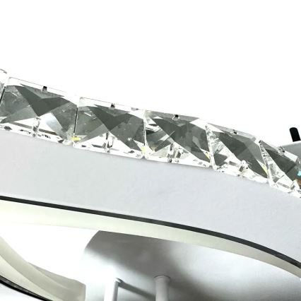 LED Stmívatelný přisazený lustr LED/100W/230V 3000-6500K + dálkové ovládání