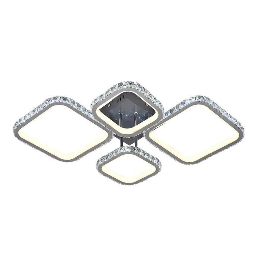 LED Stmívatelný přisazený lustr LED/130W/230V 3000-6500K + dálkové ovládání