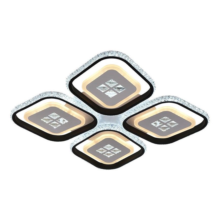 LED Stmívatelný přisazený lustr LED/130W/230V 3000-6500K + dálkové ovládání