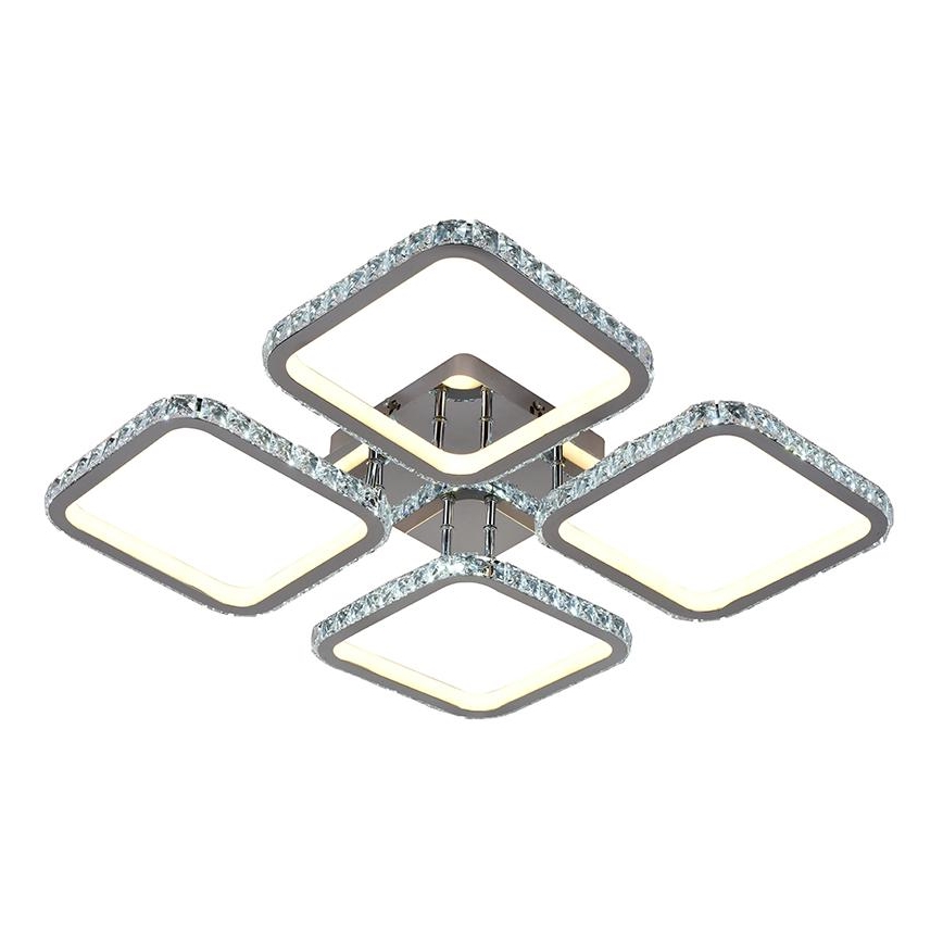 LED Stmívatelný přisazený lustr LED/160W/230V 3000-6500K + dálkové ovládání