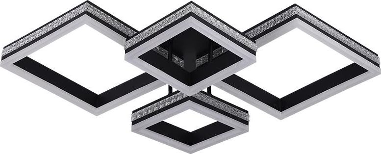 LED Stmívatelný přisazený lustr LED/175W/230V 3000-6500K + dálkové ovládání