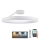 LED Stmívatelný přisazený lustr LED/40W/230V 3000-6500K bílá + dálkové ovládání