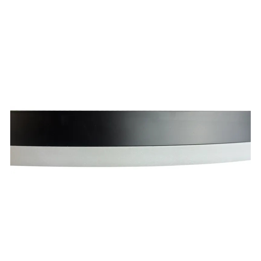 LED Stmívatelný přisazený lustr LED/40W/230V 3000-6500K černá + dálkové ovládání