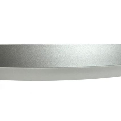 LED Stmívatelný přisazený lustr LED/40W/230V 3000-6500K matný chrom + dálkové ovládání