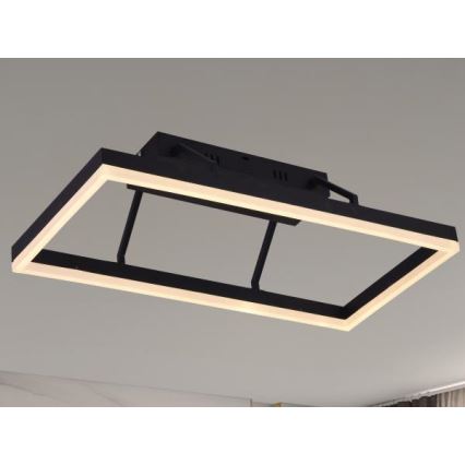 LED Stmívatelný přisazený lustr LED/40W/230V 3000-6500K + dálkové ovládání