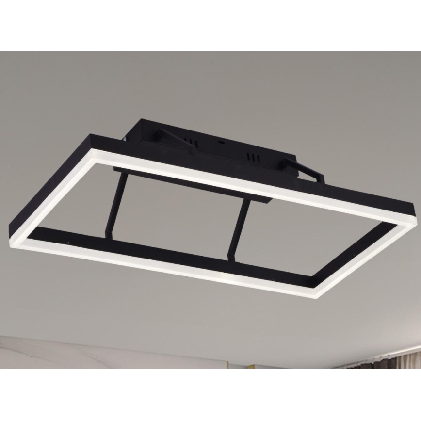 LED Stmívatelný přisazený lustr LED/40W/230V 3000-6500K + dálkové ovládání