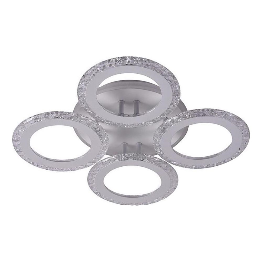 LED Stmívatelný přisazený lustr LED/55W/230V 3000-6500K + dálkové ovládání