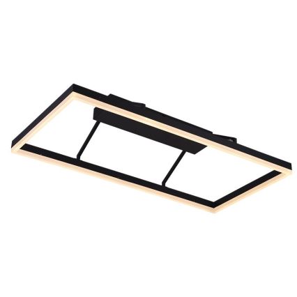LED Stmívatelný přisazený lustr LED/55W/230V 3000-6500K + dálkové ovládání