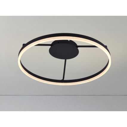 LED Stmívatelný přisazený lustr LED/55W/230V 3000-6500K + dálkové ovládání