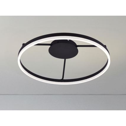 LED Stmívatelný přisazený lustr LED/55W/230V 3000-6500K + dálkové ovládání