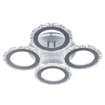 LED Stmívatelný přisazený lustr LED/55W/230V 3000-6500K + dálkové ovládání