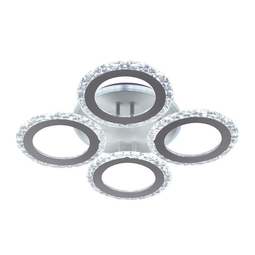 LED Stmívatelný přisazený lustr LED/55W/230V 3000-6500K + dálkové ovládání