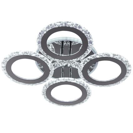 LED Stmívatelný přisazený lustr LED/55W/230V 3000-6500K + dálkové ovládání