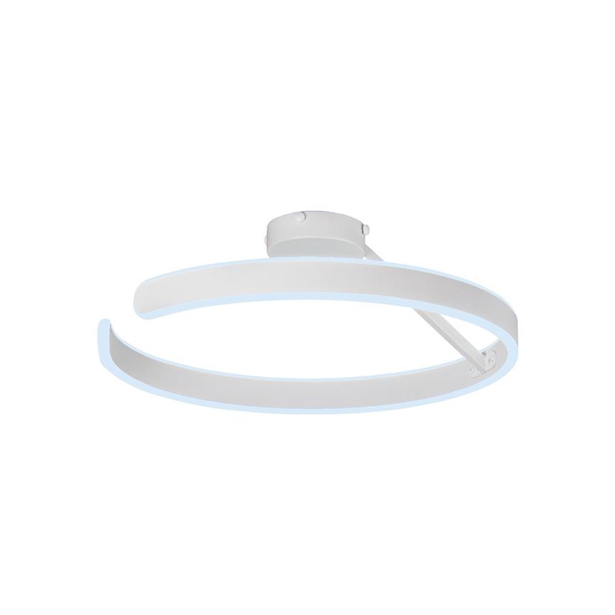 LED Stmívatelný přisazený lustr LED/72W/230V 3000-6500K bílá + dálkové ovládání