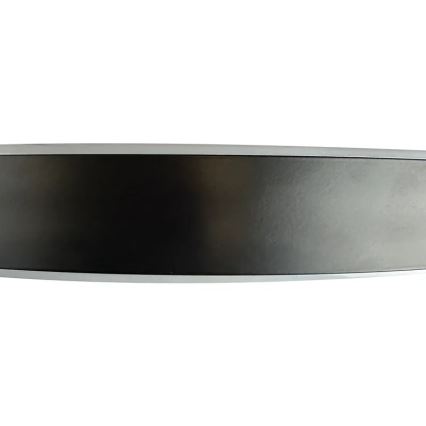 LED Stmívatelný přisazený lustr LED/72W/230V 3000-6500K černá + dálkové ovládání