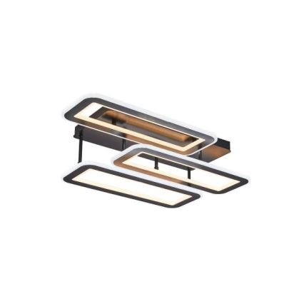 LED Stmívatelný přisazený lustr LED/90W/230V 3000-6500K + dálkové ovládání