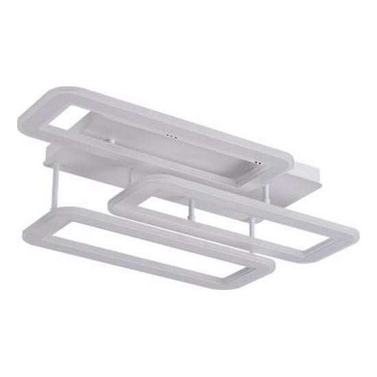 LED Stmívatelný přisazený lustr LED/90W/230V 3000-6500K + dálkové ovládání