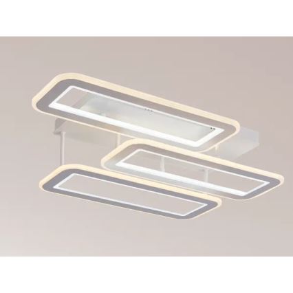 LED Stmívatelný přisazený lustr LED/90W/230V 3000-6500K + dálkové ovládání