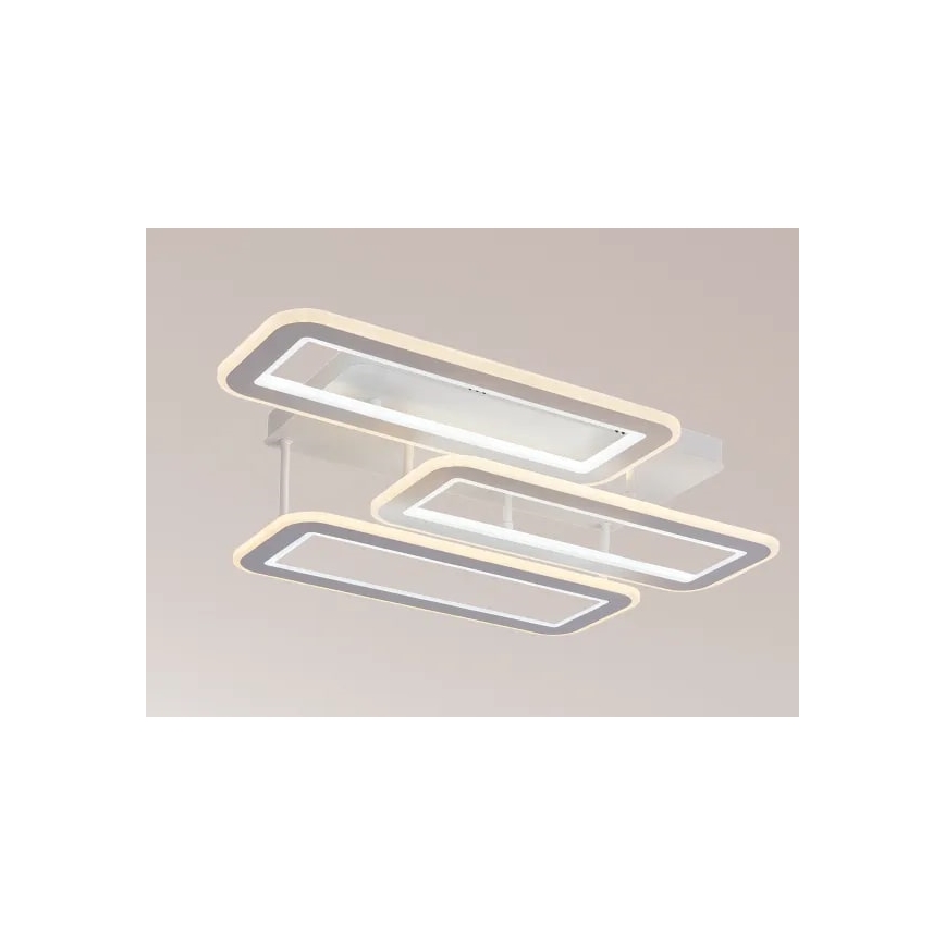 LED Stmívatelný přisazený lustr LED/90W/230V 3000-6500K + dálkové ovládání