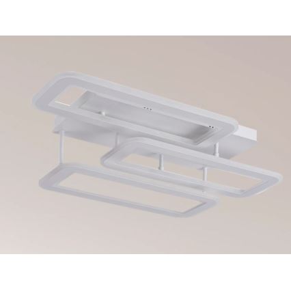 LED Stmívatelný přisazený lustr LED/90W/230V 3000-6500K + dálkové ovládání