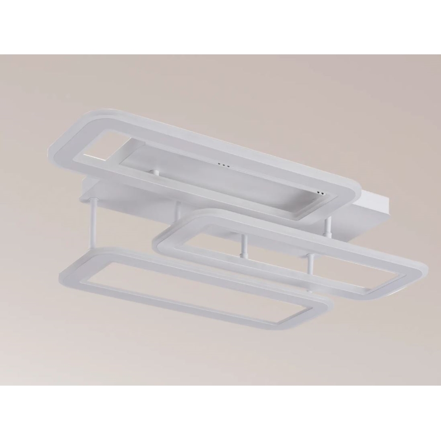LED Stmívatelný přisazený lustr LED/90W/230V 3000-6500K + dálkové ovládání