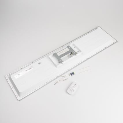 LED Stmívatelný přisazený panel LED/32W/230V 2700-6500K 25x100 cm bílá + dálkové ovládání