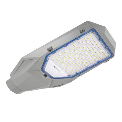 LED Stmívatelný reflektor se soumrakovým senzorem a solárním panelem LED/200W/20000 mAh 6500K IP65 šedá