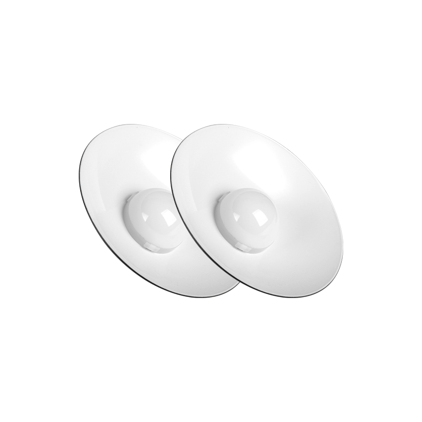 LED Stmívatelný solární lustr na lanku 2xLED/1,8W/3,7V IP44 6500K 1200 mAh + dálkové ovládání
