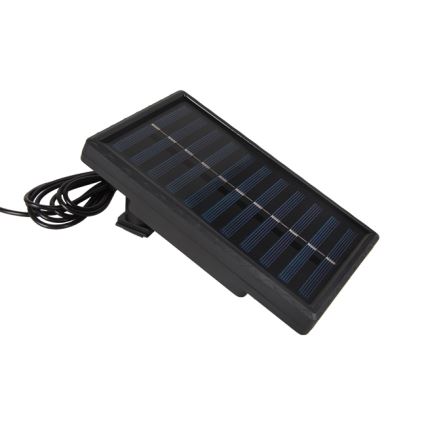 LED Stmívatelný solární lustr na lanku LED/1,8W/3,7V IP44 6500K 1600 mAh + dálkové ovládání