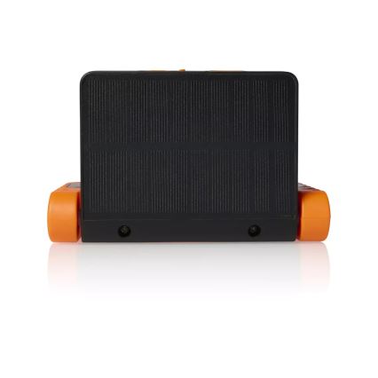 LED Stmívatelný solární nabíjecí reflektor LED/10W/5V USB 6500K IP44 1800 mAh