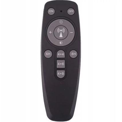 LED Stmívatelný solární reflektor LED/150W/3,2V 5000K 15000 mAh IP65 černá + dálkové ovládání