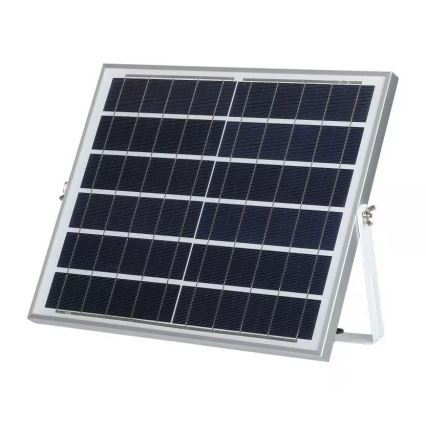 LED Stmívatelný solární reflektor LED/16W/3,2V 4000K IP65 10000 mAh + dálkové ovládání