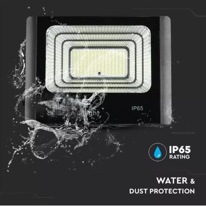 LED Stmívatelný solární reflektor LED/16W/3,2V 4000K IP65 10000 mAh + dálkové ovládání
