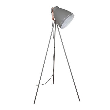 LED Stojací lampa 1xE27/10W/230V šedá 145cm LED Stojací lampa 1xE27/10W/230V šedá 145cm