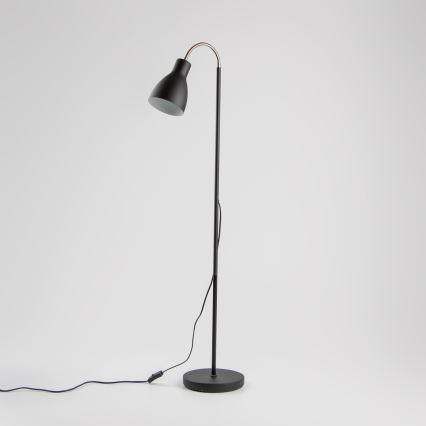 LED Stojací lampa 1xE27/7W/230V černá