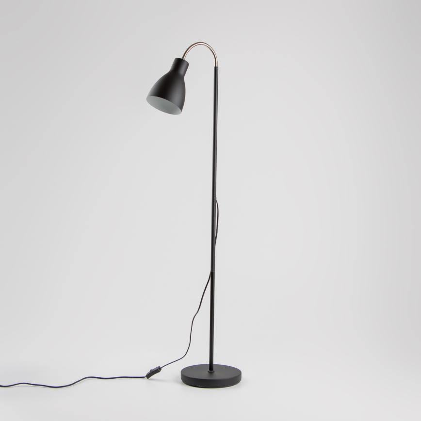 LED Stojací lampa 1xE27/7W/230V černá