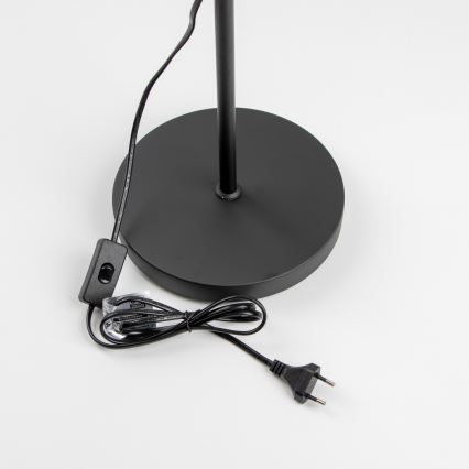LED Stojací lampa 1xE27/7W/230V černá