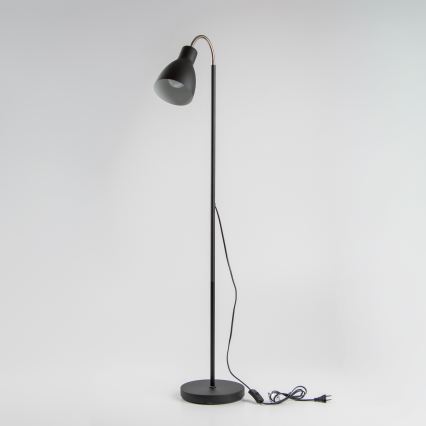 LED Stojací lampa 1xE27/7W/230V černá