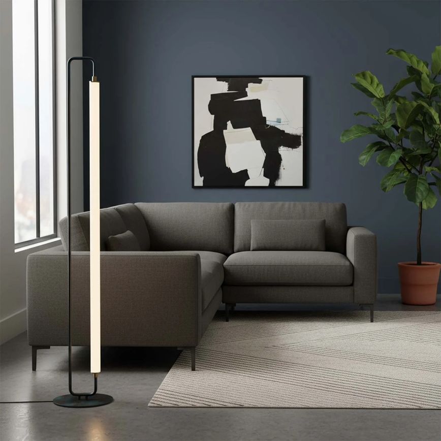 LED Stojací lampa FELICJA LED/24W/230V 4000K černá