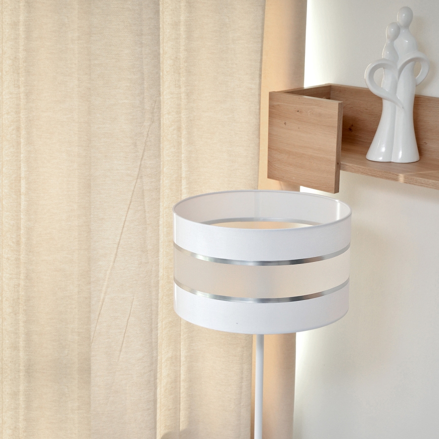 LED Stojací lampa HELEN 1xE27/15W/230V bílá